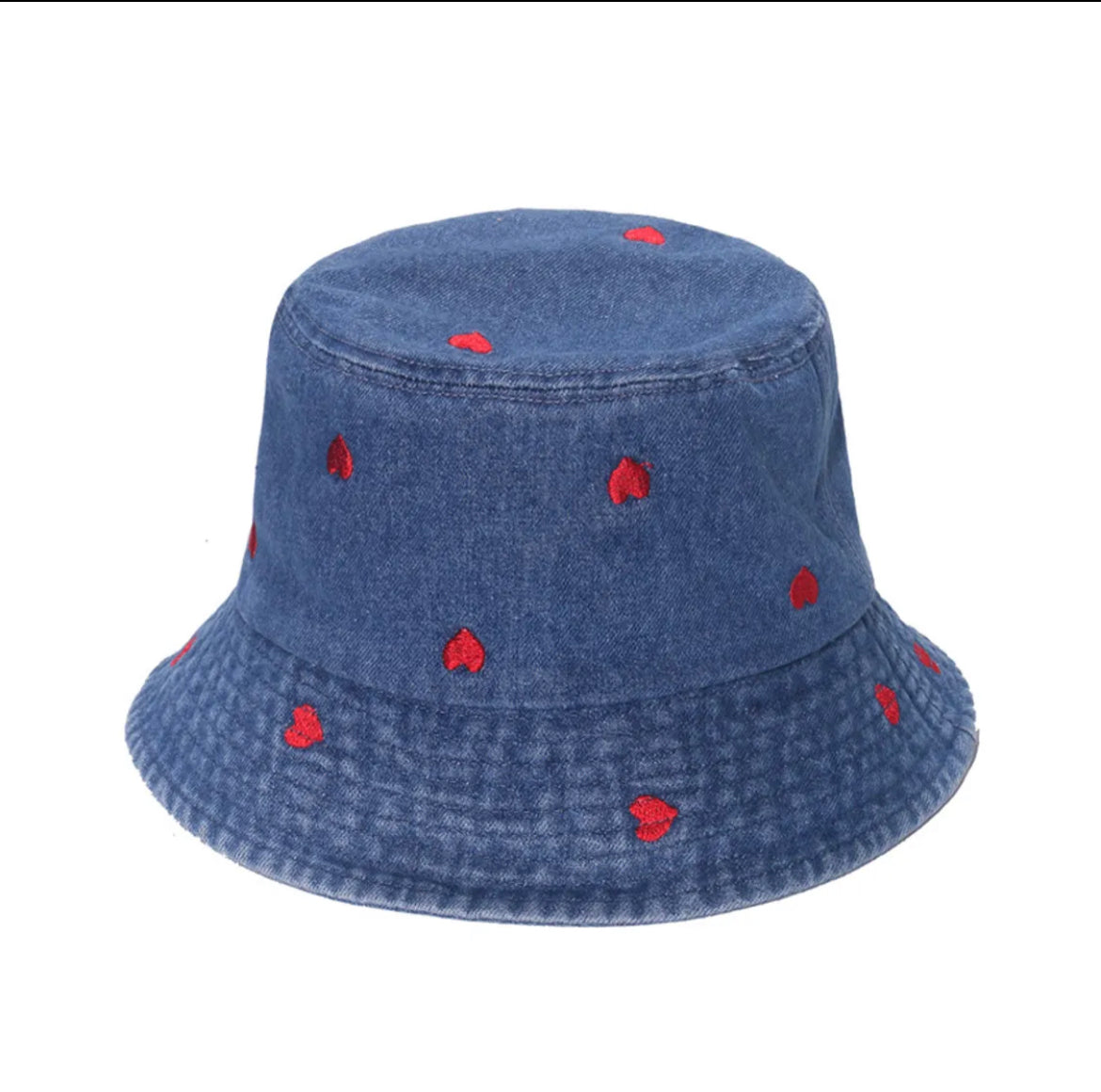 Jean Heart Bucket Hat