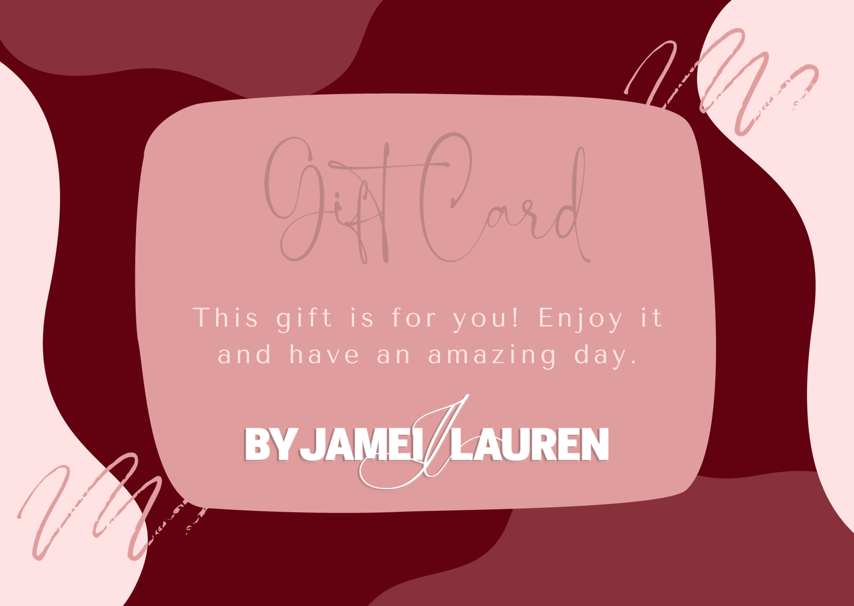 By JameiLauren Gift Cards